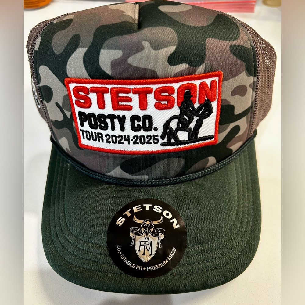 NWT Stetson x Posty Co. Trucker Hat